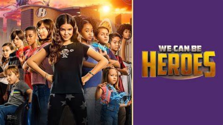 WECAN BE HEROES: &nbsp;(L-R) TAYLOR DOOLEY as LAVAGIRL, JJ DASHNAW AS SHARKBOY. Cr. NETFLIX &copy; 2020